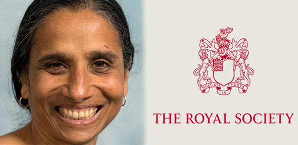 Professor Lalita Ramakrishnan elected Fellow of The Royal Society